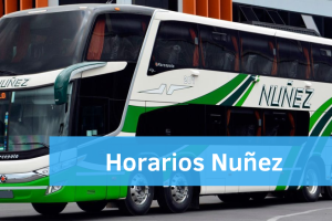 Horario omnibus Nuñez